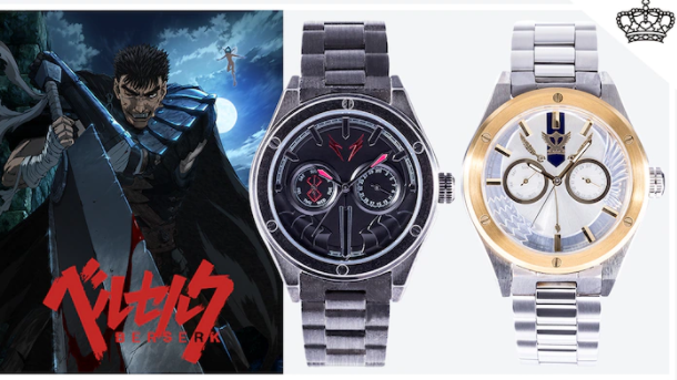 《剑风传奇》主题新手表格斯和格里菲斯黑白色调