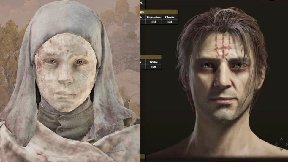 《艾尔登法环》 NPC捏脸资料视频快来捏你老婆玩。