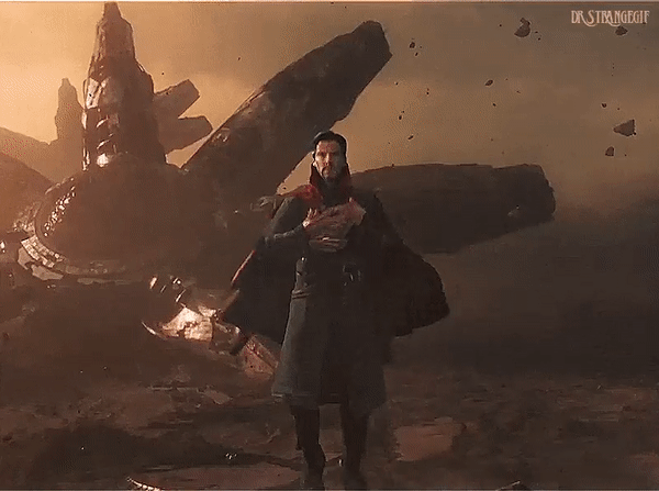 《奇异博士2》高清新剧照奇异博士与猩红女巫亮相。