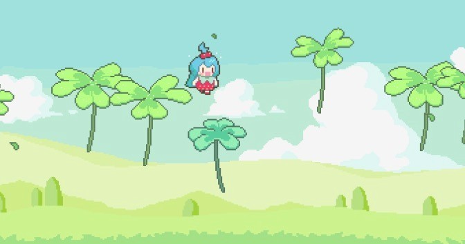 哔哩哔哩首页在线超级硬核跳台游戏《风叶穿行》