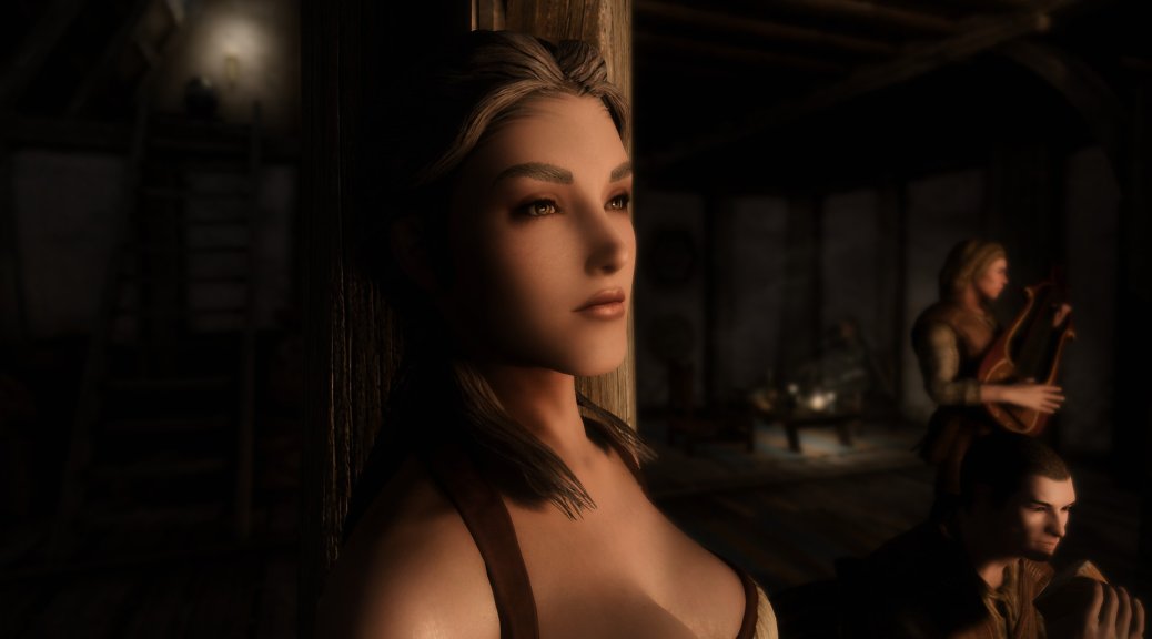 次世代效果《上古卷轴5：天际》 NPC大修MOD发布