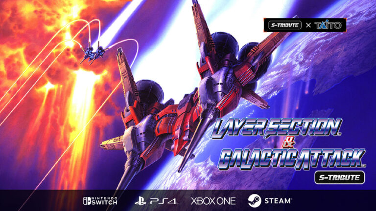 经典街机弹幕游戏《RAY  FORCE》转载登陆多个平台