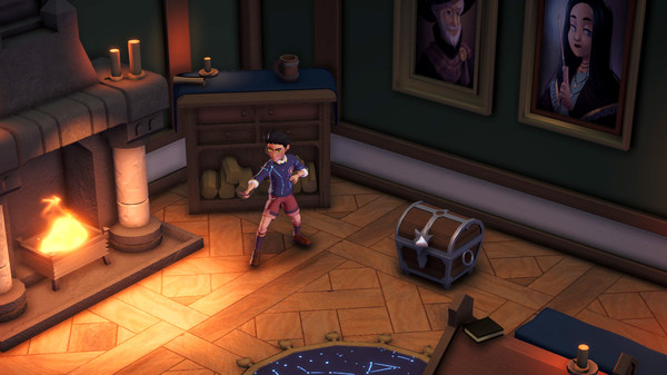 3D动作冒险游戏《法术与秘密》线上Steam平台支持今夏中文首发。