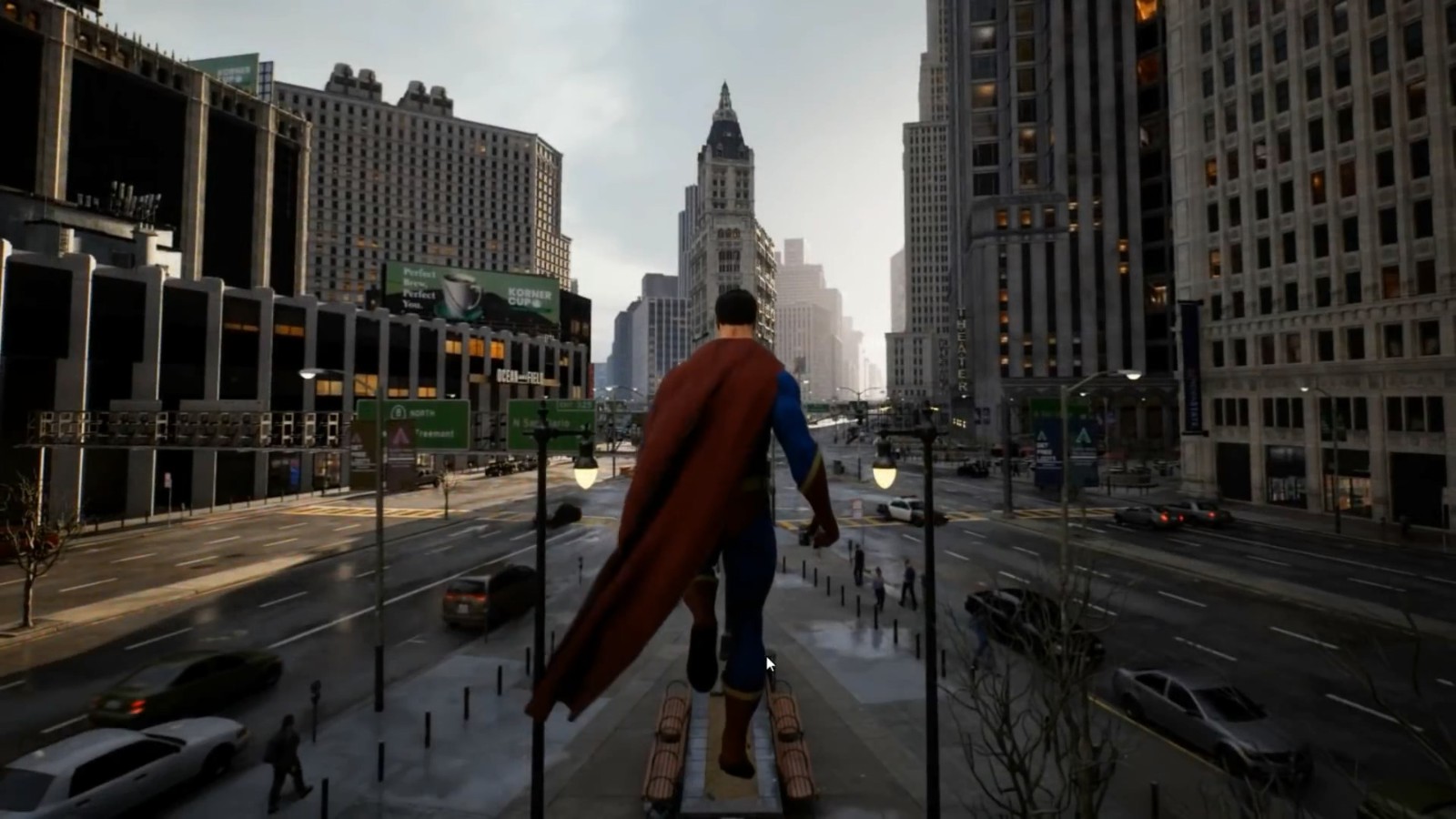 国外玩家用虚幻5创作了《超人》飞行游戏试玩。