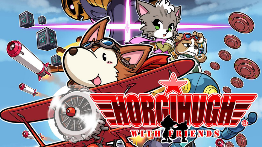 横版卷轴射击游戏NS  《HORGIHUGH  with  Friends》在中国版，预计5月12日上线。
