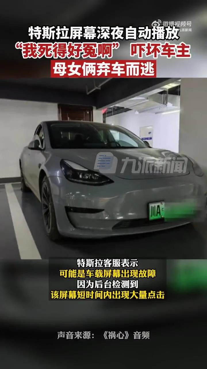 特斯拉深夜播放《我好委屈》，震撼女声被中消协点名。