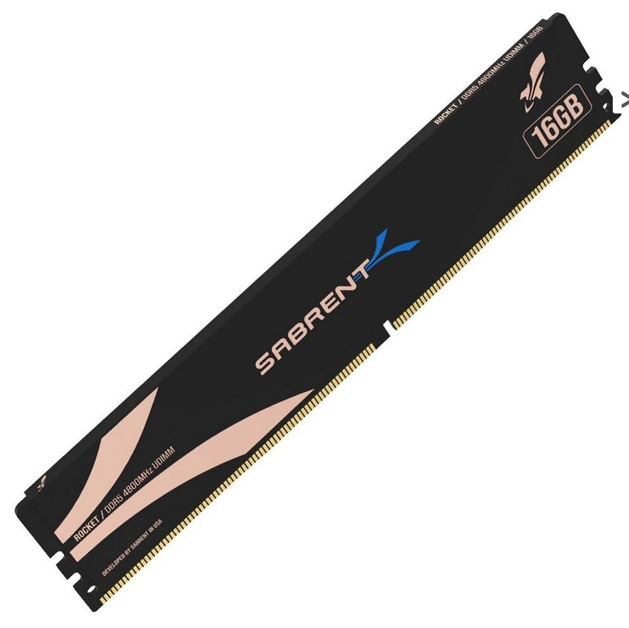 硬盘制造商Sabrent将很快推出DDR5内存模块。