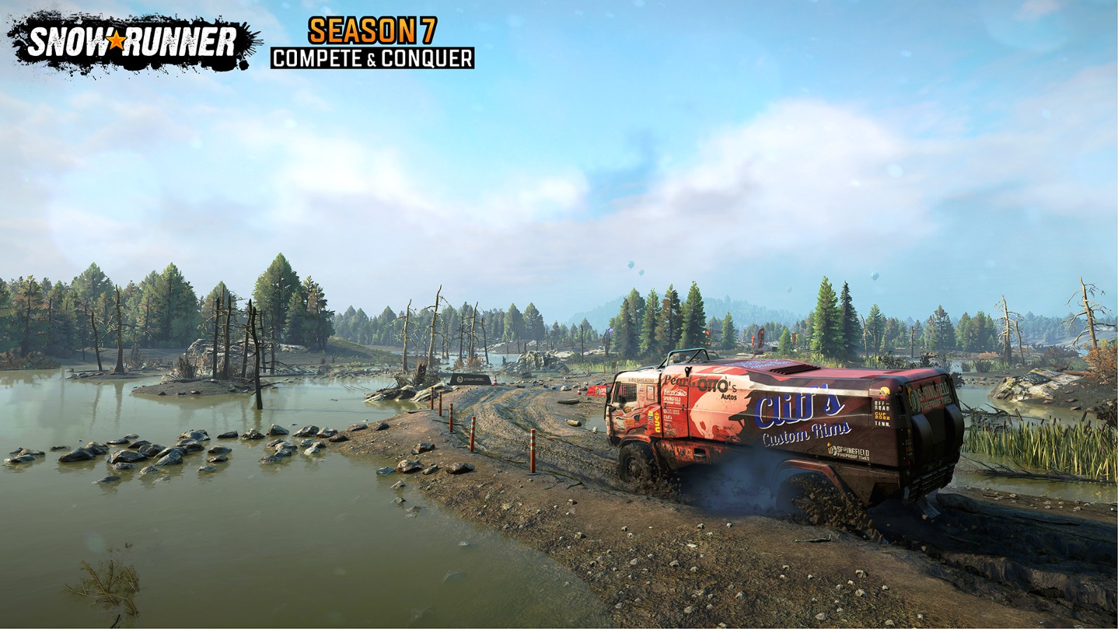 《雪地奔驰》地图和车辆更新于第七季5月31日。