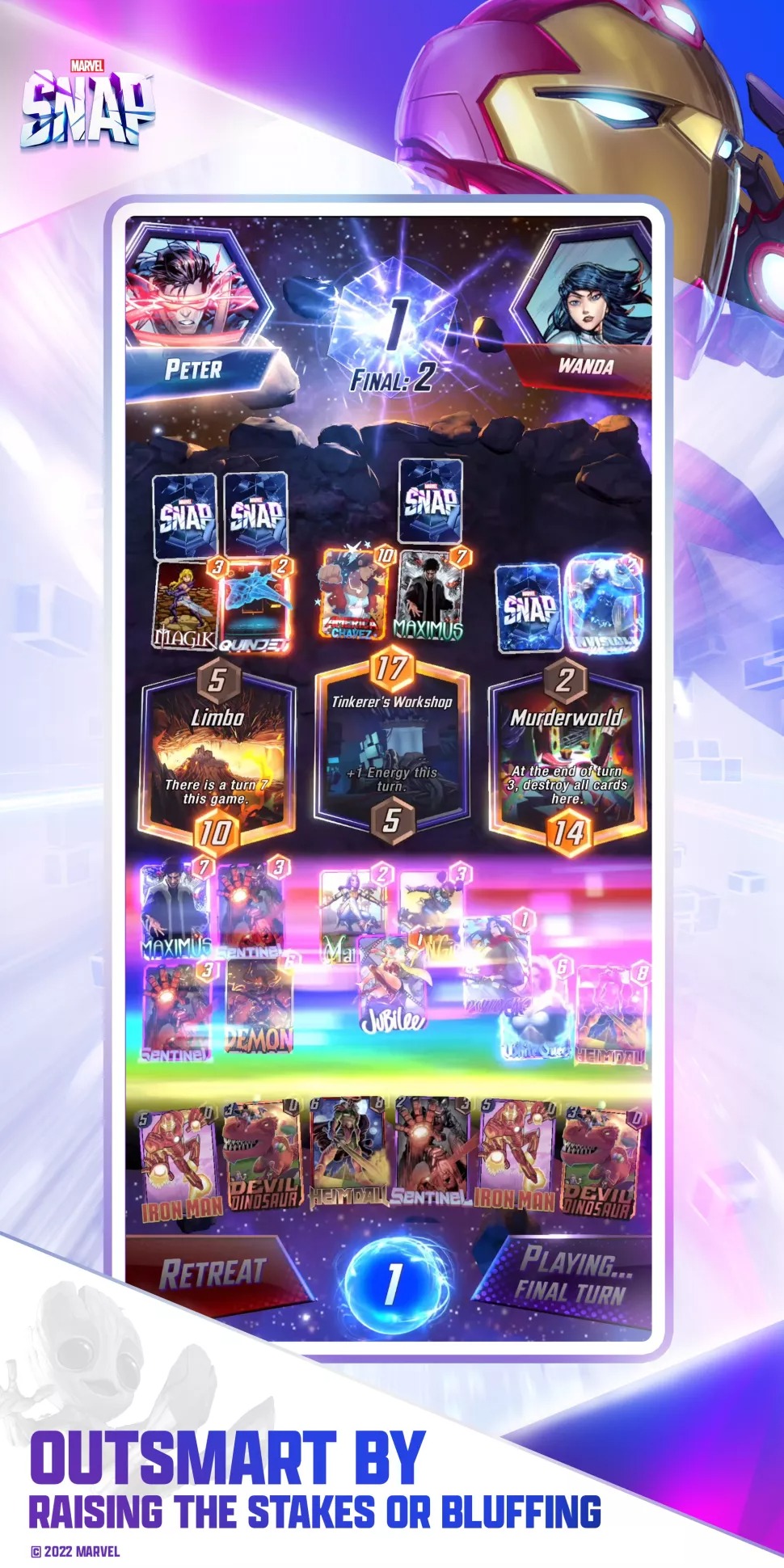 漫威漫画卡牌游戏《Marvel Snap》公布炉石前导演新游