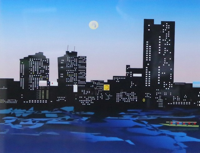 Excel真的很好玩。69岁的人用Excel填写精美的艺术画。