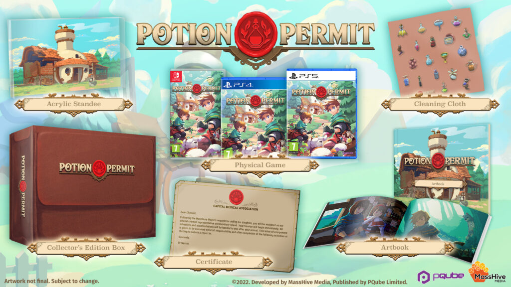像素游戏《Potion Permit》主机实体版公布