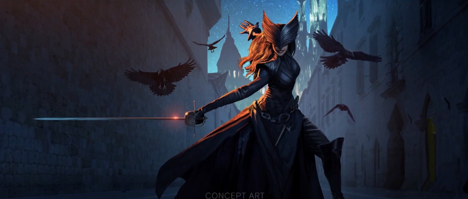 《龙腾世纪4》角色概念图曝光新场景和角色。