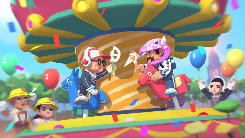 手持涂鸦枪大闹一场，像素沙盒《方块方舟》儿童节版上线。