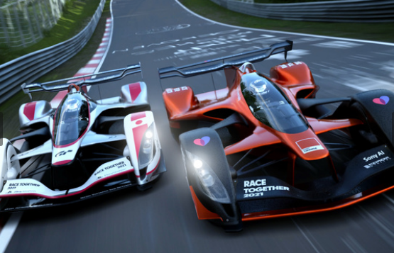 《GT Sport》上权威学术杂志封面讨论AI在赛车中的应用。