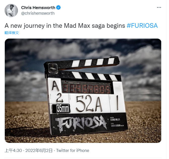 《疯狂的麦克斯4》前传电影已经正式开拍。