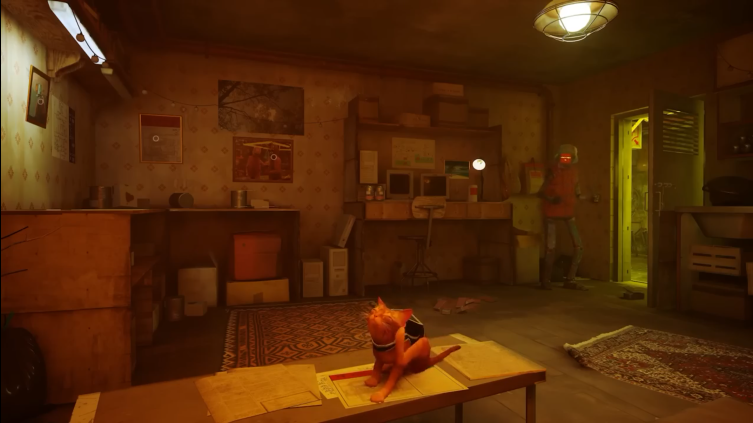 猫冒险游戏《迷失》5分钟预告视频游戏将于7月19日发售。