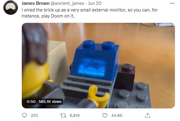 小乐高玩厄运大米乐高零件微电脑