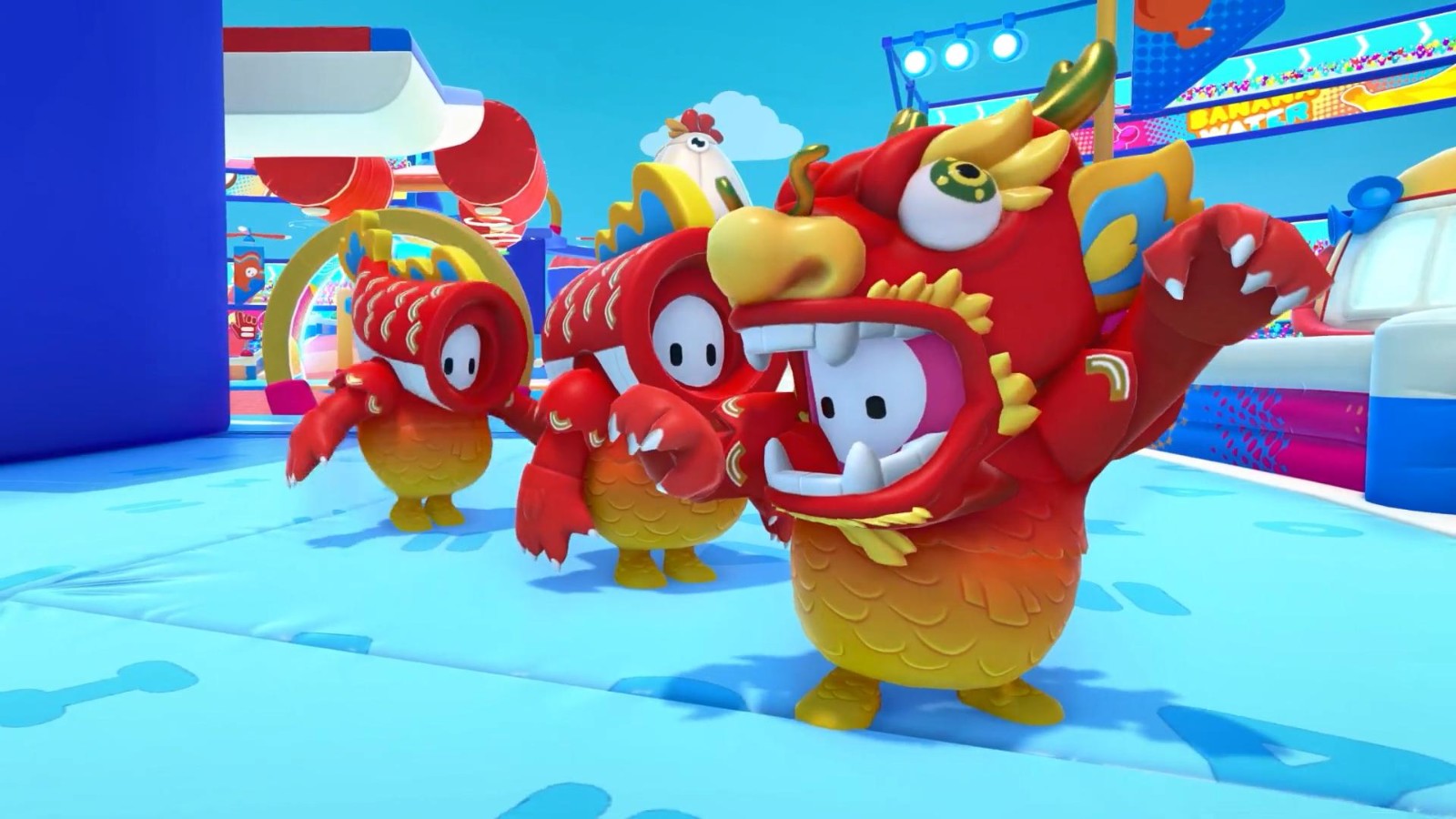 《糖豆人：终极淘汰赛》季票宣传片数百奖励可解锁。