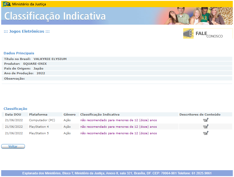 《Valkyrie Elysium》预计今年在巴西通过评级发行。