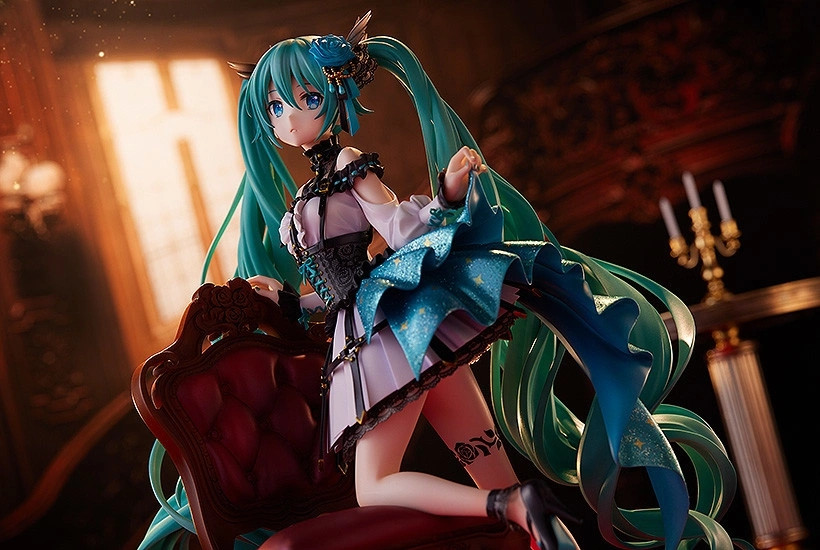 GSC初音未来玫瑰笼版本。手工制作的预购将于2024年1月交付。