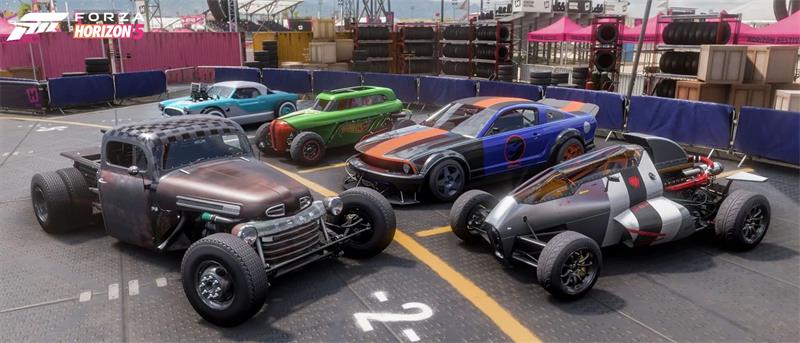 风火轮资料片和新车一起来了《极限竞速：地平线5》系上线。