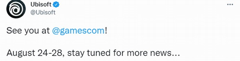 育碧确认将参加今年的科隆游戏展或将公布大量消息？