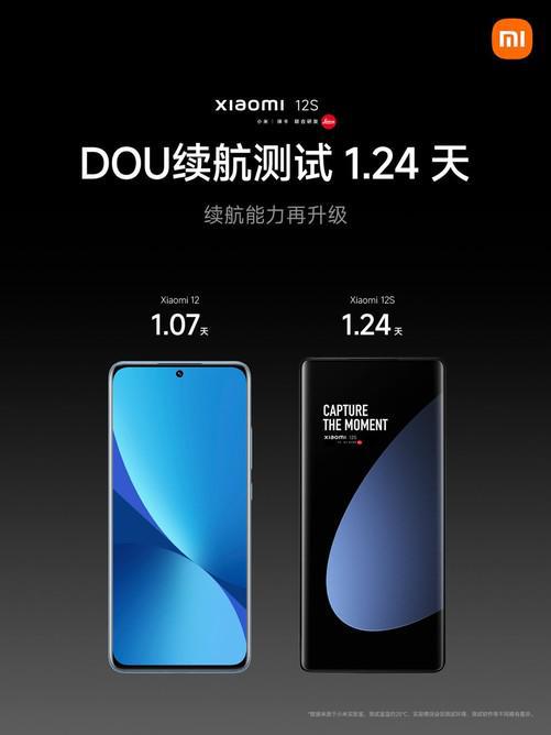 小米12S待机9小时，耗电1%。雷军:谢谢你的认可。