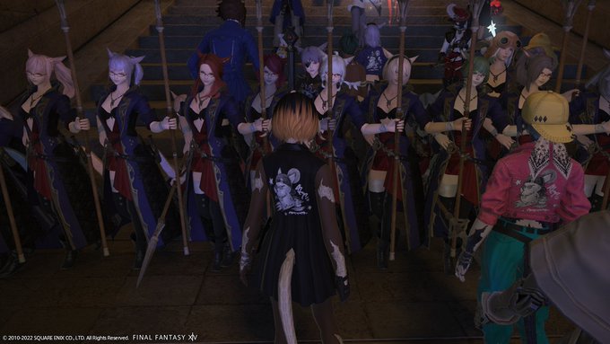 组织猫女铁壁保护《最终幻想14》角色扮演服务器