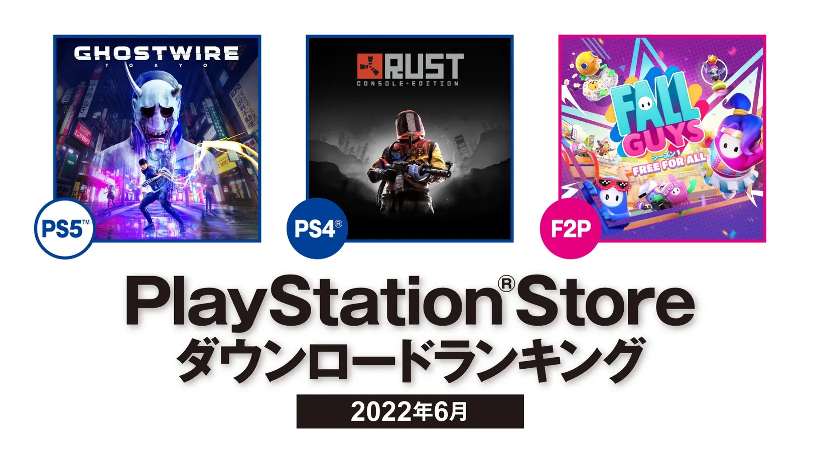 索尼公布了2022年6月日本和北美的PSN下载量排名。