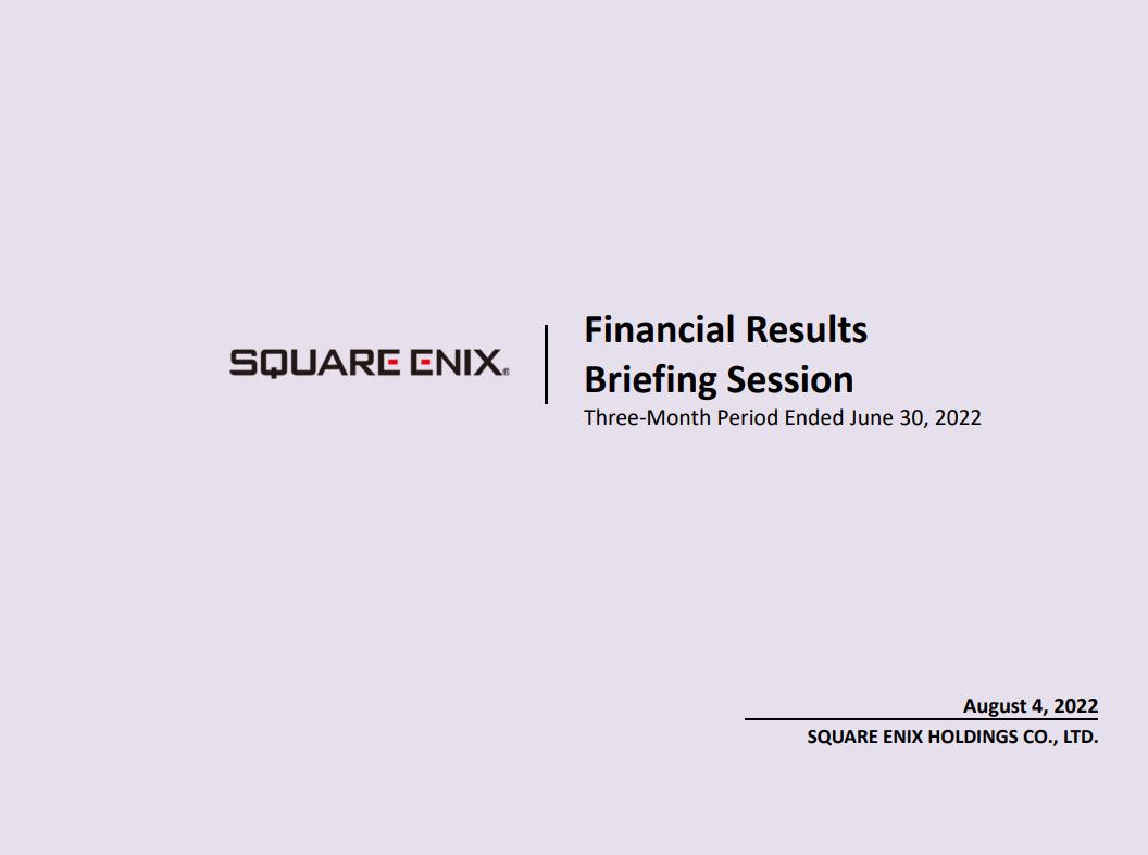 SEQ1新财年财报公布，手游收入不佳，整体利润下滑。