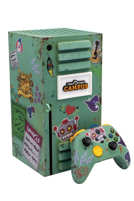 XboxX首发《双点校园》限量版仅限吸烟。