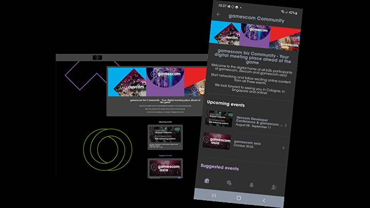 科隆游戏展推出B2B社区APP，联合其全球活动。