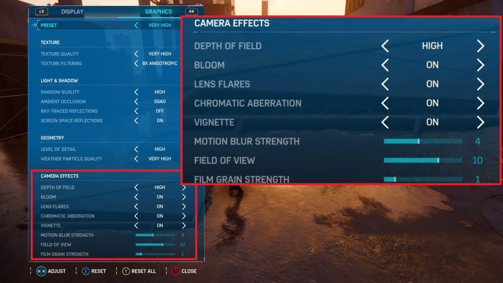 《漫威蜘蛛侠：复刻版》PC版图形设置曝光选项丰富。