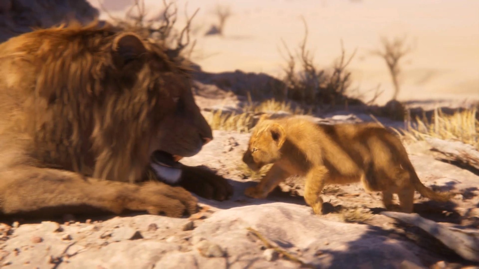 新版本的Unityengine技术展示了狮子大小的逼真图像。