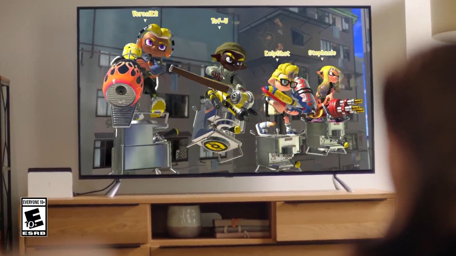 《斯普拉遁3》电视直播广告大战迫在眉睫。