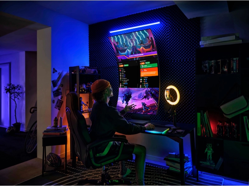 三星最大的游戏曲面屏评测上线，9月正式上市。