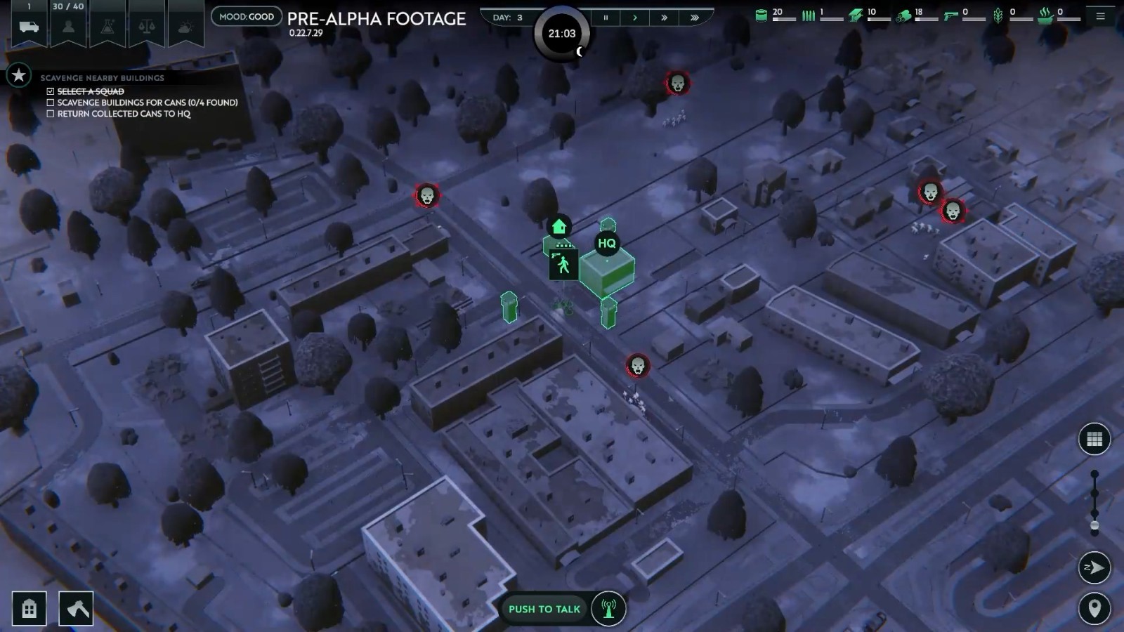 建基地《无感染区》玩游戏预警感染者，保卫家园。