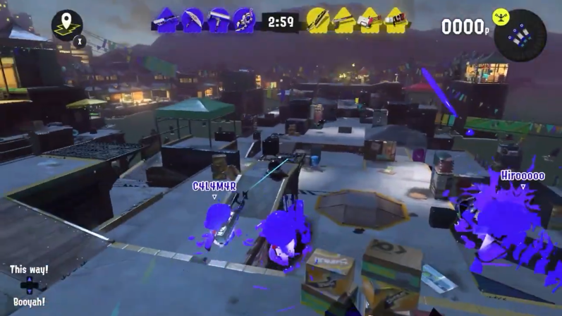 香港公布《斯普拉遁3》月28日CM节开幕前夕。