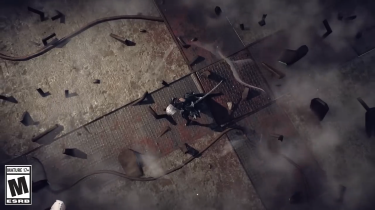 NS《尼尔：自动人形》2B角色预告开放游戏将于10月6日发售。