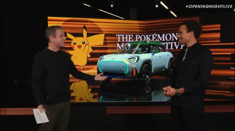 科隆:MINI与宝可梦联合发布新能源汽车