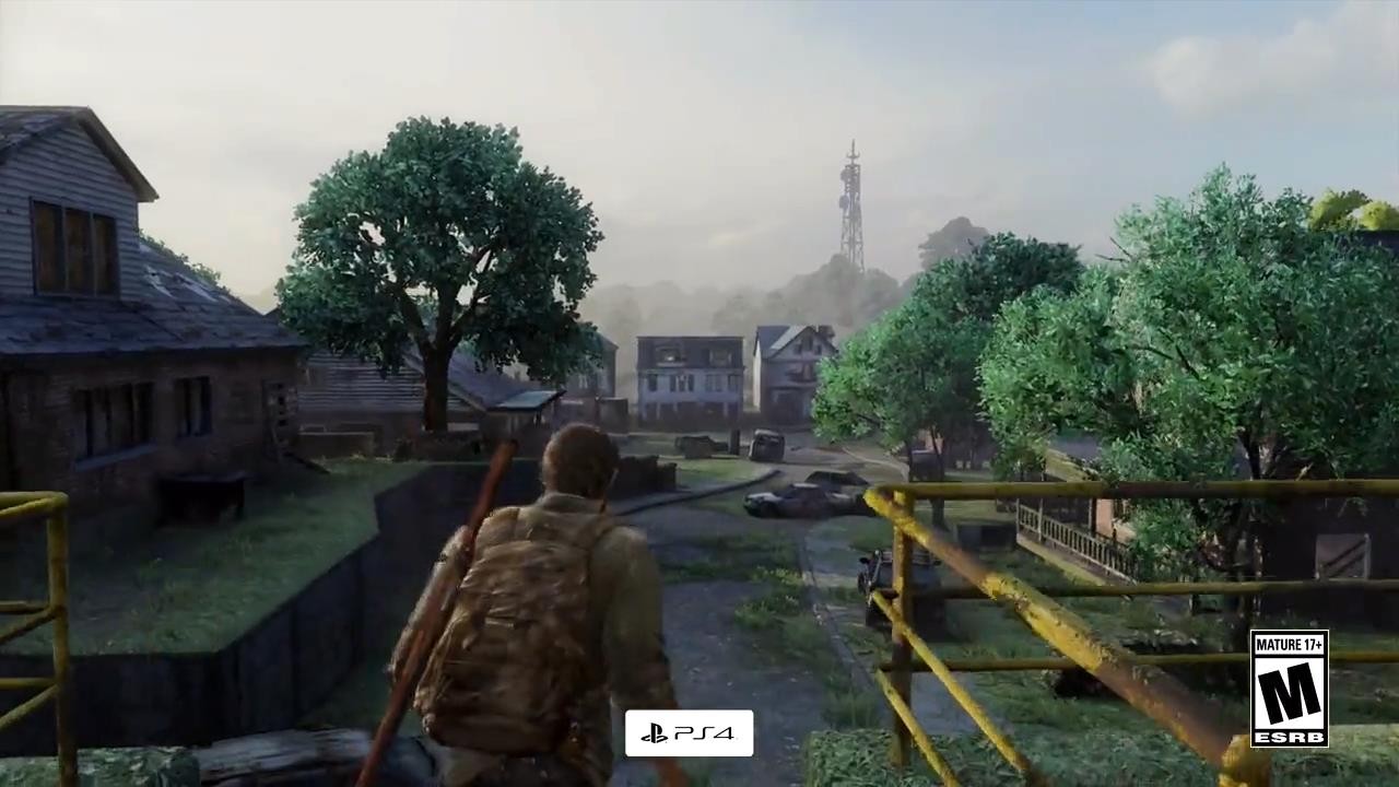 《最后的生还者》重制版和PS4版的新对比今天公开。