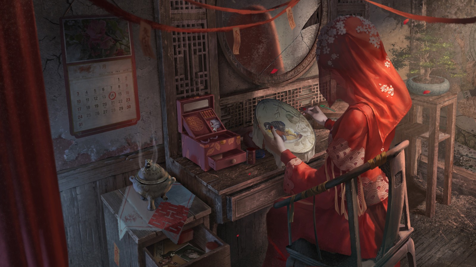 《纸嫁衣3鸳鸯债》官方公告将于9月29日登陆steam。