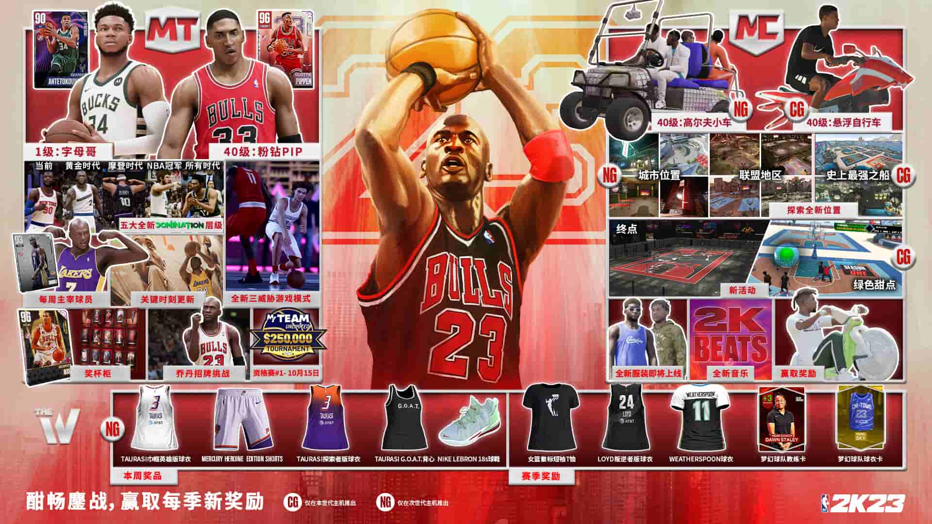 :NBA2k23现已在全球上线。