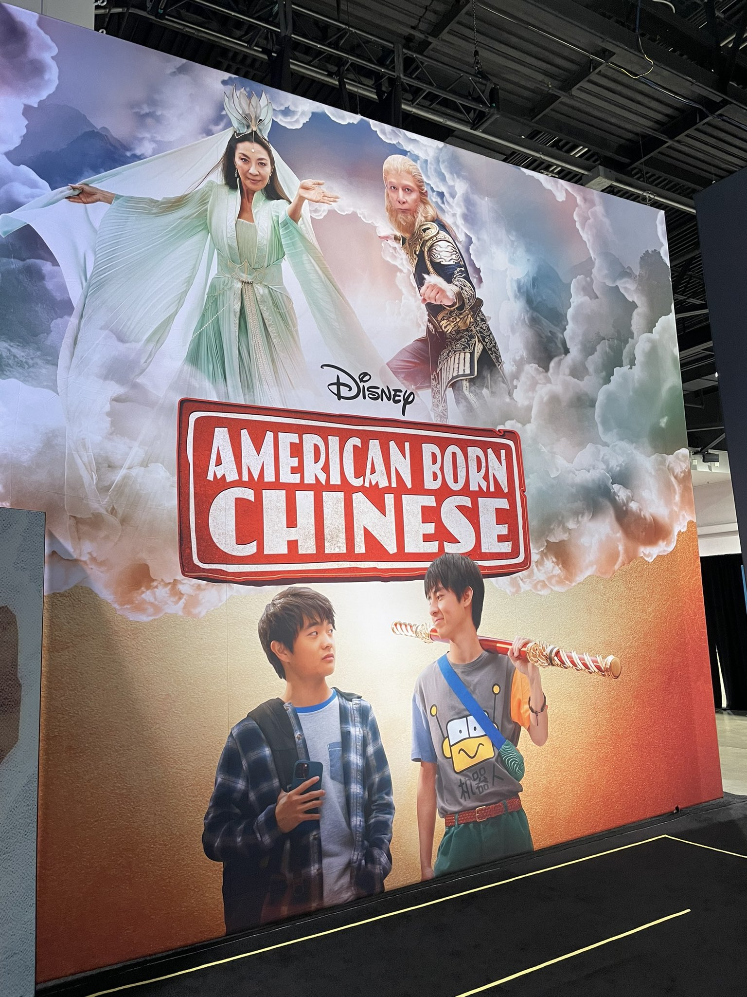 迪士尼创作《美生中国人》吴彦祖演孙悟空，杨紫琼演观音。