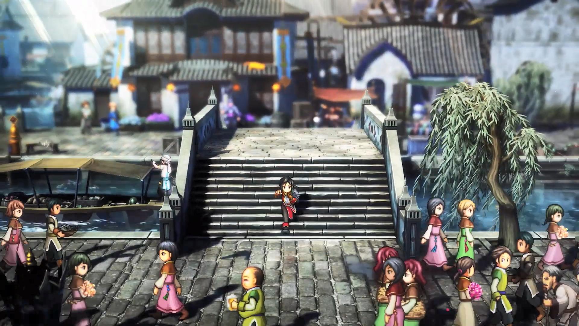 JRPG《百英雄传》宣布2023年全平台发售新通知。