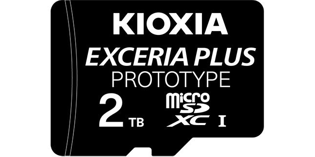 东芝存储推出SDXC上限2TBmicroSD卡，将于2023年量产。