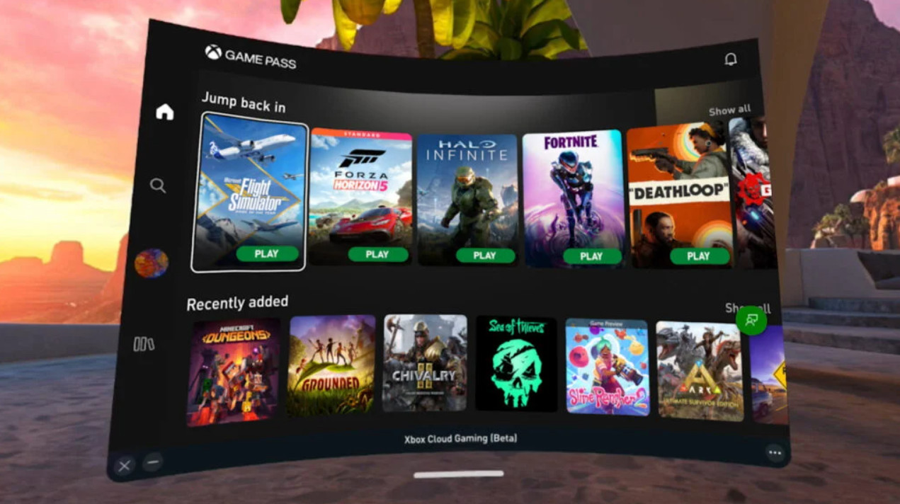 微软宣布Xbox云游戏将登陆MetaQuest。