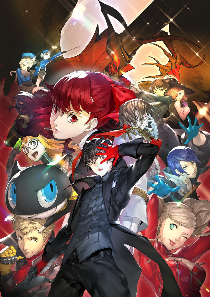 《女神异闻录5 皇家版》每日发布的重置版支持简体中文。