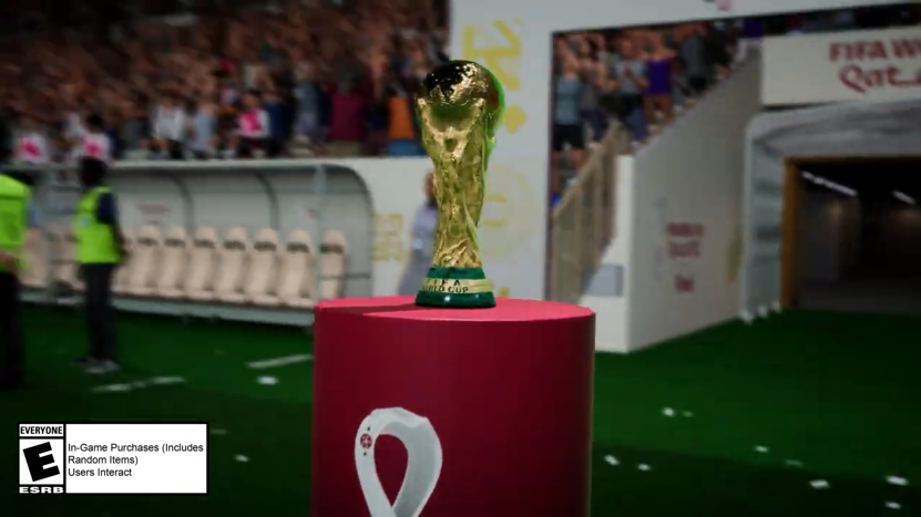 《FIFA 23》公布世界杯DLC预告，11月9日免费更新。