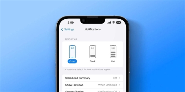 苹果iOS16锁屏设计优化有三种模式可供选择。